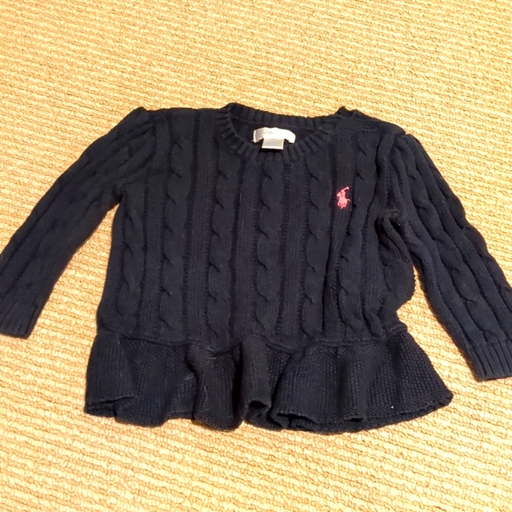 4/$20 Ralph Lauren Navy sweater
